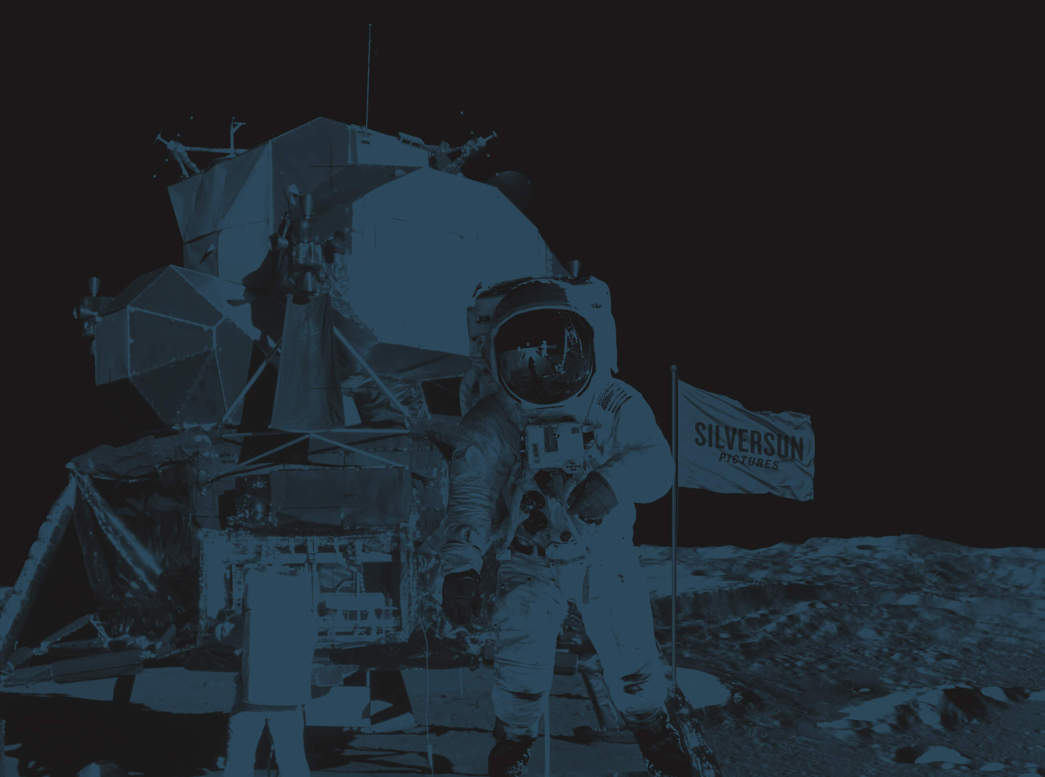 Moon landing background image
